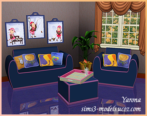 Набор мебели для Sims 3 от Yarona Набор мебели для Sims 3 от Yarona